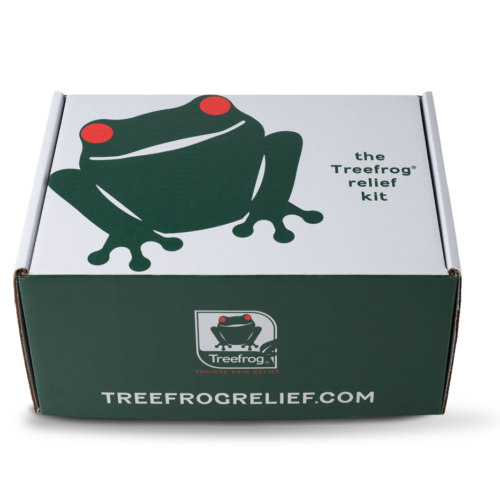 Treefrog Relief Kit box